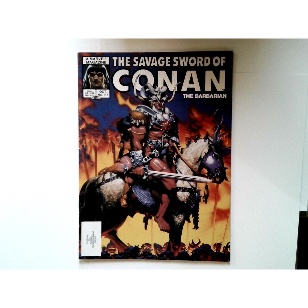 The Savage Sword of Conan #117 Marvel Magazine 1985